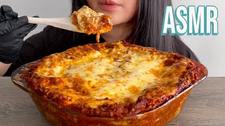 ASMR SUPER BEEFY CHEESE LASAGNA MUKBANG  WET PASTA SOUNDS No Talking Eating Sounds [upl. by Gnilrits19]