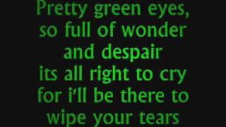 Ultrabeat  Pretty green eyes Lyrics [upl. by Chernow]