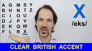 How To Pronounce The English Alphabet BRITISH PRONUNCIATION [upl. by Maidie772]