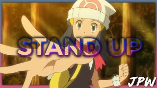 Pokémon  Dawn amp Piplup  quotStand Upquot AMV [upl. by Camarata728]