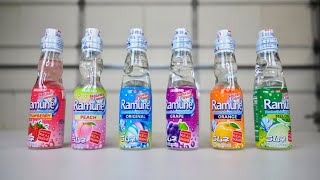 How to Open a Bottle of Ramune Japanese Soda  Taste Test [upl. by Retsae]