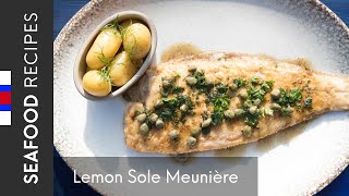 Lemon sole meunière how to prepare and cook lemon sole  Recipe [upl. by Clarkin]