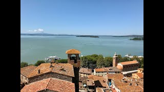 Lago Trasimeno  Lake Trasimeno  Umbria Italy  4K [upl. by Airpal]