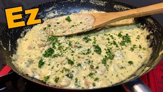 Creamy Mushroom Sauce [upl. by Trescha]