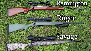 Top 3 Budget Hunting Rifles For Deer Season [upl. by Noskcire]