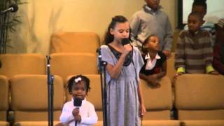 Childrens Choir at New Life SDA Church  I Just Want to Thank You [upl. by Thomasa805]