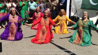 Balochi Dance Performance by Sanam Studios at Atlanta Dogwood Festival 2016 [upl. by Einnil]