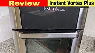 Instant Vortex Plus Air Fryer Oven Review Testing Unbox [upl. by Brunn]