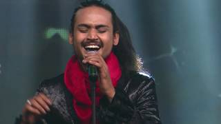 Kushal Acharya  quotRam Sailee amp Syndicate Mashupquot  Live Show  The Voice of Nepal 2018 [upl. by Wohlen]