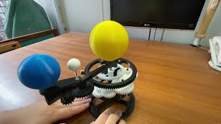 3D printed Sun Earth Moon Orrery [upl. by Ttereve876]