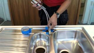 Fit Franke First  Installing a Franke Kitchen Tap [upl. by Nesral]