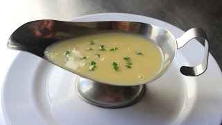 How to Make a Butter Sauce  Beurre Blanc  French Butter Sauce Recipe [upl. by Aneelehs]