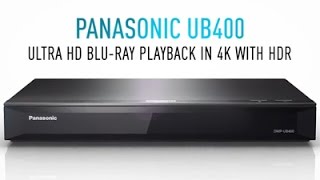 Panasonic  BluRay Player  DMPUB400  Features and Specifications [upl. by Nyliac727]