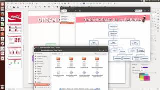 Curso de LibreOffice Impress 06 Crear un organigrama [upl. by Amle]