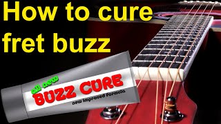 How to cure buzzing frets  How to setup an acoustic guitar Part 2 [upl. by Dougal]