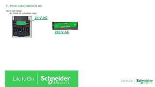 Troubleshooting If Contactor Does Not Open  Schneider Electric Support [upl. by Xavier986]