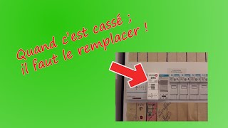 COMMENT REMPLACER UN CONTACTEUR JOURNUIT   Electricité1 [upl. by Millwater]