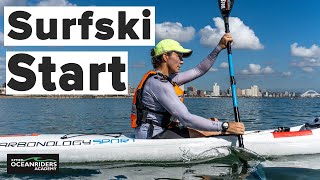 How to Quickly amp Easily Get into your Surfski at the Start  A Beginners Guide [upl. by Elokcin312]