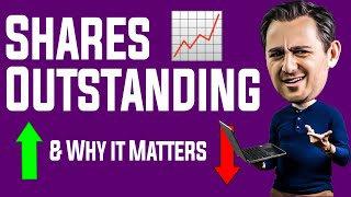 What are SHARES OUTSTANDING  Stock Market Basics [upl. by Krystalle]