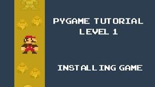 Pygame Tutorial  1  Installing Python and Pycharm [upl. by Aihtniroc485]