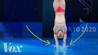 How Olympic divers make the perfect tiny splash [upl. by Adall891]