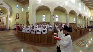 Gregorian Chant Our Lady of Guadalupe Seminary [upl. by Nisse39]