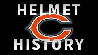 Chicago Bears  Helmet History [upl. by Eirahs]