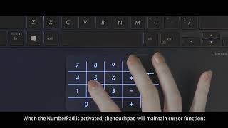 ASUS NumberPad Reinventing the Touchpad  ASUS [upl. by Cissiee]