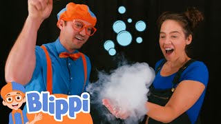 Learning Shapes And Bubbles With Blippi  Educational Videos For Kids [upl. by Ennaoj749]