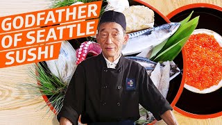 How Master Sushi Chef Kashiba Brought Sushi to Seattle — Omakase [upl. by Iong]