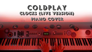 Coldplay  Clocks Live Version  Piano Cover [upl. by Anitrebla]