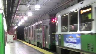 MBTA Green Line Haymarket Station [upl. by Eslud]