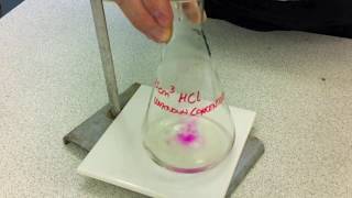 Titration using phenolphthalein [upl. by Prudhoe871]