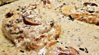 Creamy Garlic Chicken Breast Recipe [upl. by Alaet]