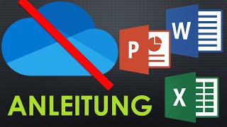 Dokumente nicht in OneDrive speichern in Word Excel und PowerPoint Microsoft Office 365 [upl. by Rives867]