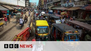 India remains fastest growing economy  BBC News [upl. by Yelbmik]