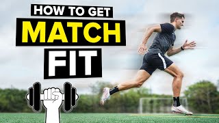 How to get in football shape  Improve football fitness [upl. by Nahtanaj290]