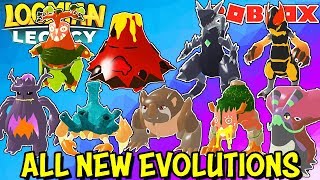 All New Loomians Full Evolutions  Loomian Legacy Roblox  Igneol Evolve to Obsidrugon amp More [upl. by Annovy]