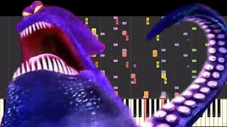 IMPOSSIBLE REMIX  Kraken Theme  Hotel Transylvania 3  Piano Cover [upl. by Kile157]