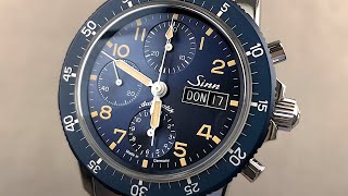 Sinn Traditional Pilot Chronograph 103 SA B E 103171 Sinn Watch Review [upl. by Adiraf24]