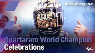 Fabio Quartararos world championship celebrations [upl. by Kitti441]