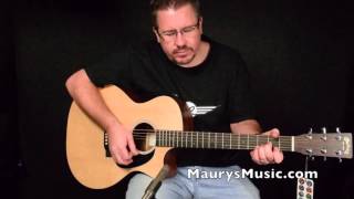 The Martin GPCRSGT at MaurysMusic com [upl. by Thurber]