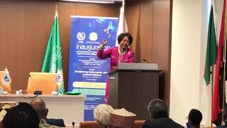 AAU Special Events Speech by Her Excellency Arikana Chihombori Quao  Launch of AAU American Office [upl. by Slade]