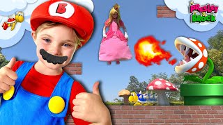 We Played Super Mario IN REAL LIFE [upl. by Atteram]