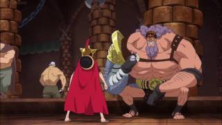 Luffy talks to Yonko Blackbeard after time skip One Piece HD eng sub [upl. by Nadaha544]