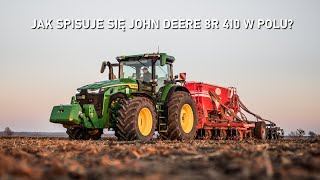 Ciągnik za ponad milion zł John Deere 8R 410  niesamowita moc komfort i wydajność [upl. by Nybor]