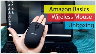 Amazon basics Wireless Mouse Unboxing [upl. by Doig]