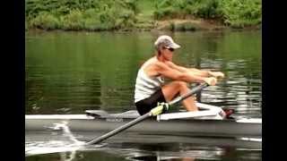 Natural Rowing Technique Demonstrated by Charlotte Hollings [upl. by Frederich]