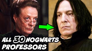 ALL 30 PROFESSORS At Hogwarts  Harry Potter Explained [upl. by Reagen]