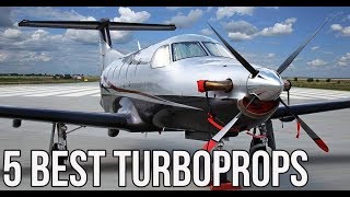 Top 5 Turboprop Airplanes In The World [upl. by Boice214]